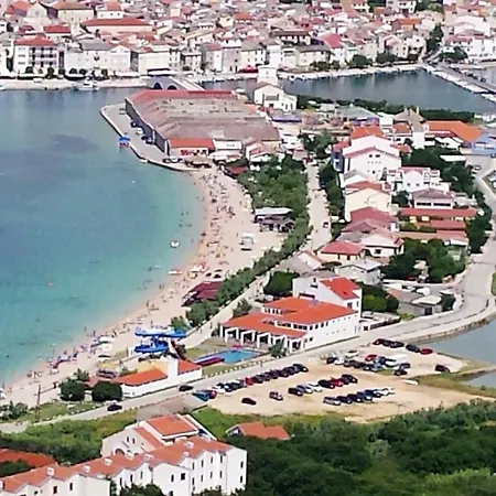 Charming In Pag With Sea View, 40 Sqm Apartment Pag Town