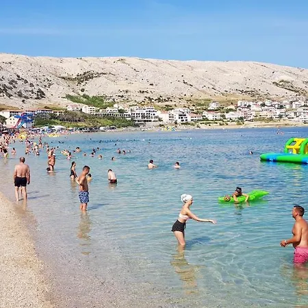 Charming In Pag With Sea View, 40 Sqm Lejlighed