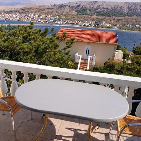 Charming In Pag With Sea View, 40 Sqm Apartment Pag Town